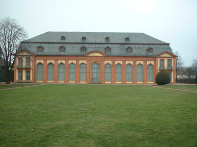 Ansich der alten Orangerie von Darmstadt