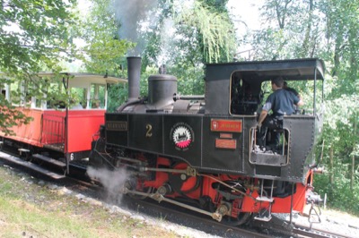 Achenseebahn Lok 2 bergauf